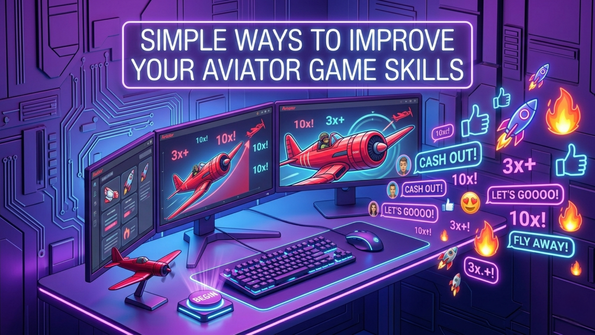 Simple Ways to Improve Your Aviator Game Skills